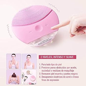 Cepillo Limpiador Facial Sónico con Masaje — GLOW VERA