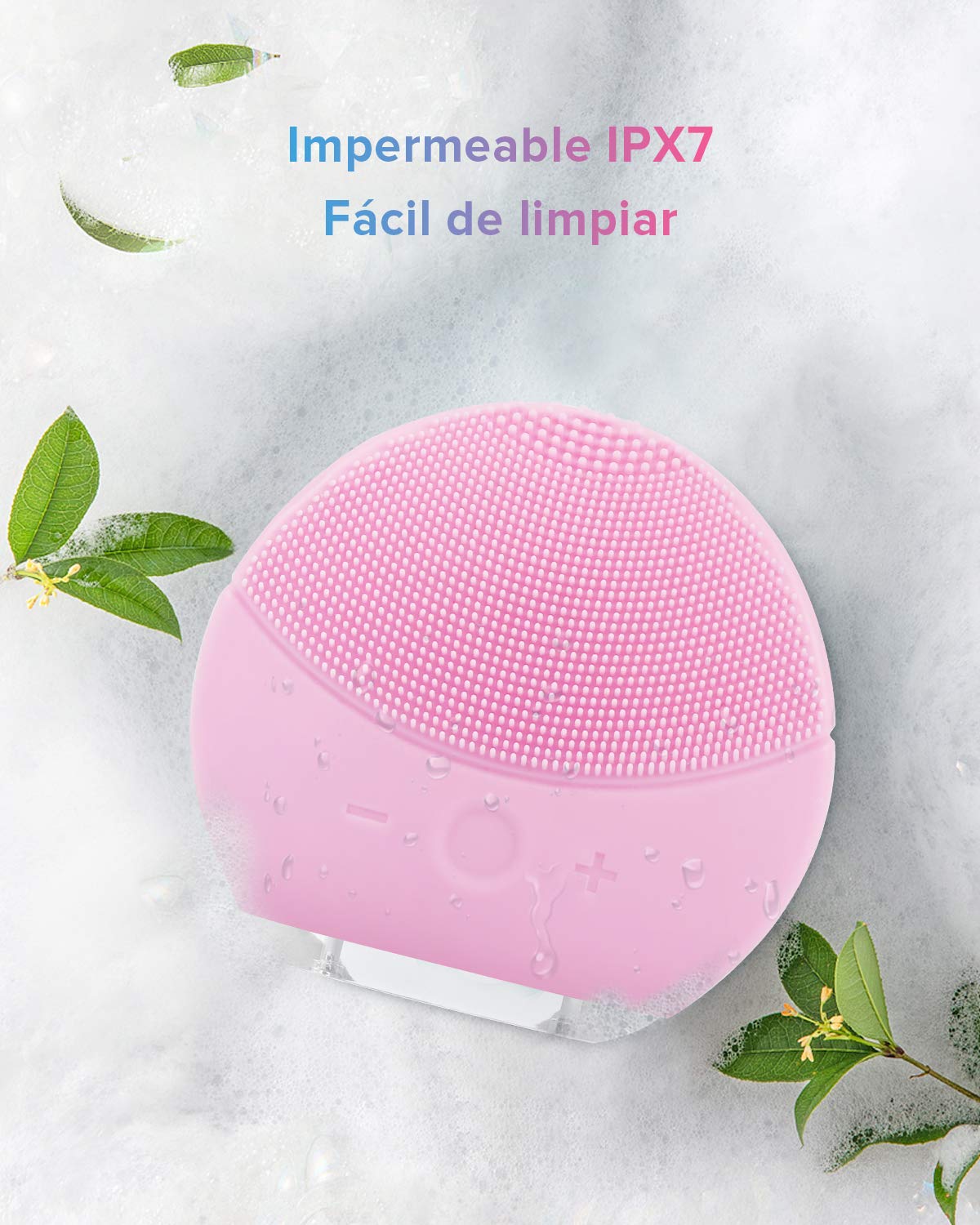 Cepillo Limpiador Facial Sónico con Masaje — GLOW VERA