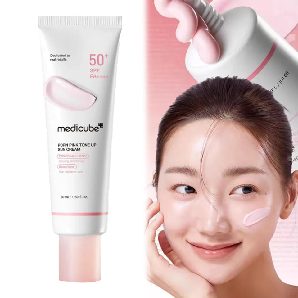 Medicube Sun Cream SPF50+ Pink Tone Up