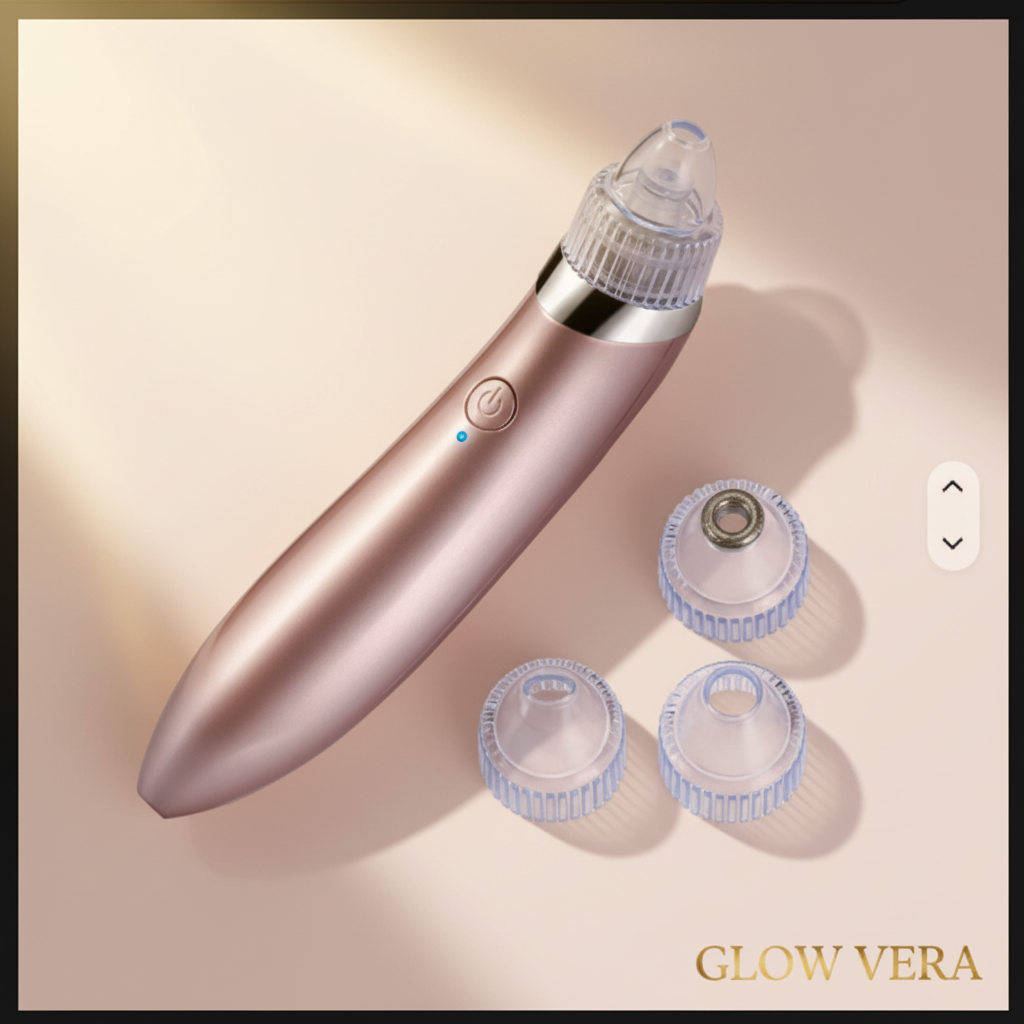 Blackhead Remover Pro flat lay — GLOW VERA