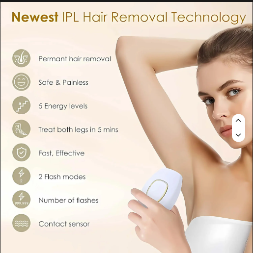 IPL Laser Hair Removal Device — Full Body