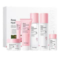BIOAQUA Rose Hyaluronic Acid Skincare Set — 6 pcs