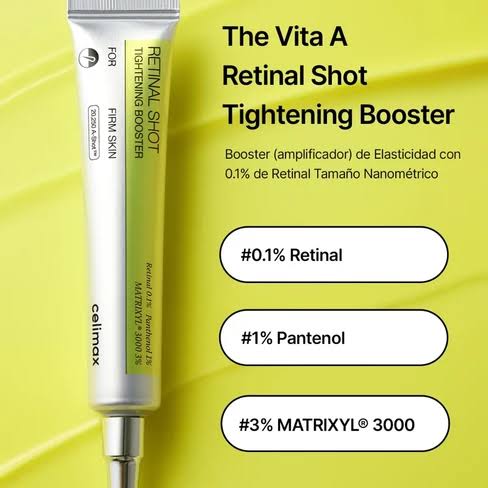 Celimax Vita A Retinal Shot Tightening — Suero Reafirmante 15ml