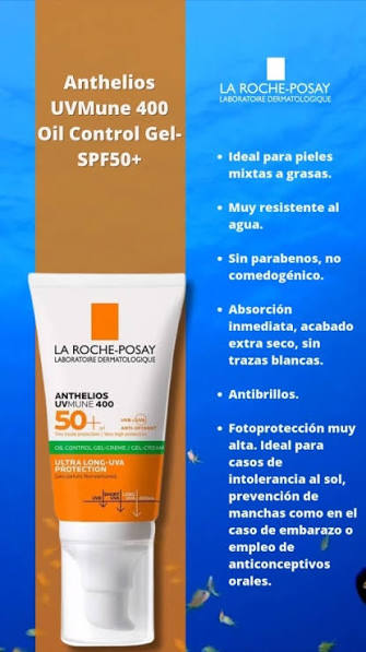 La Roche-Posay Anthelios UVMune 400 SPF50+ Protector Solar