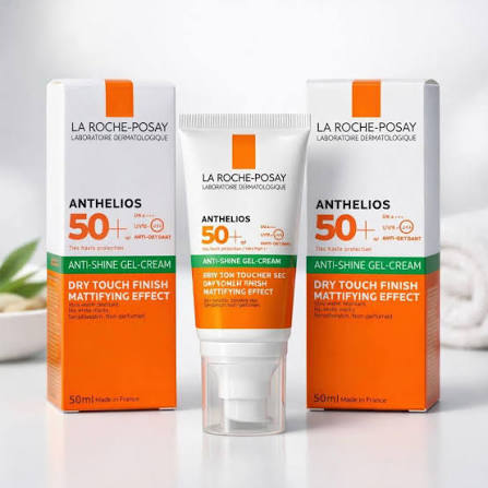 La Roche-Posay Anthelios SPF50+ Anti-Shine Protector Solar Matificante — 50ml