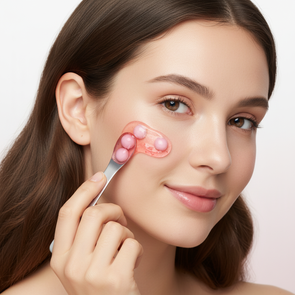 KOEC TXA Niacinamide - Aplicación con paletita